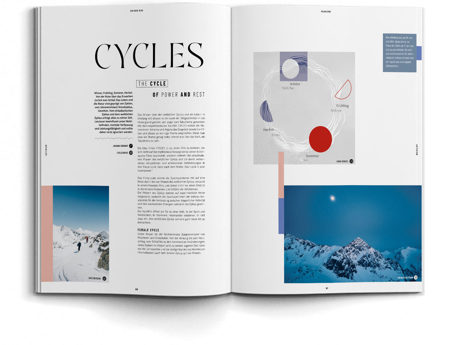 Ausgabe 64 – Snow is only frozen water (Only available in German)
