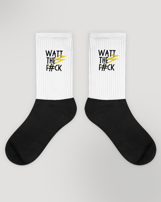WATT" socks