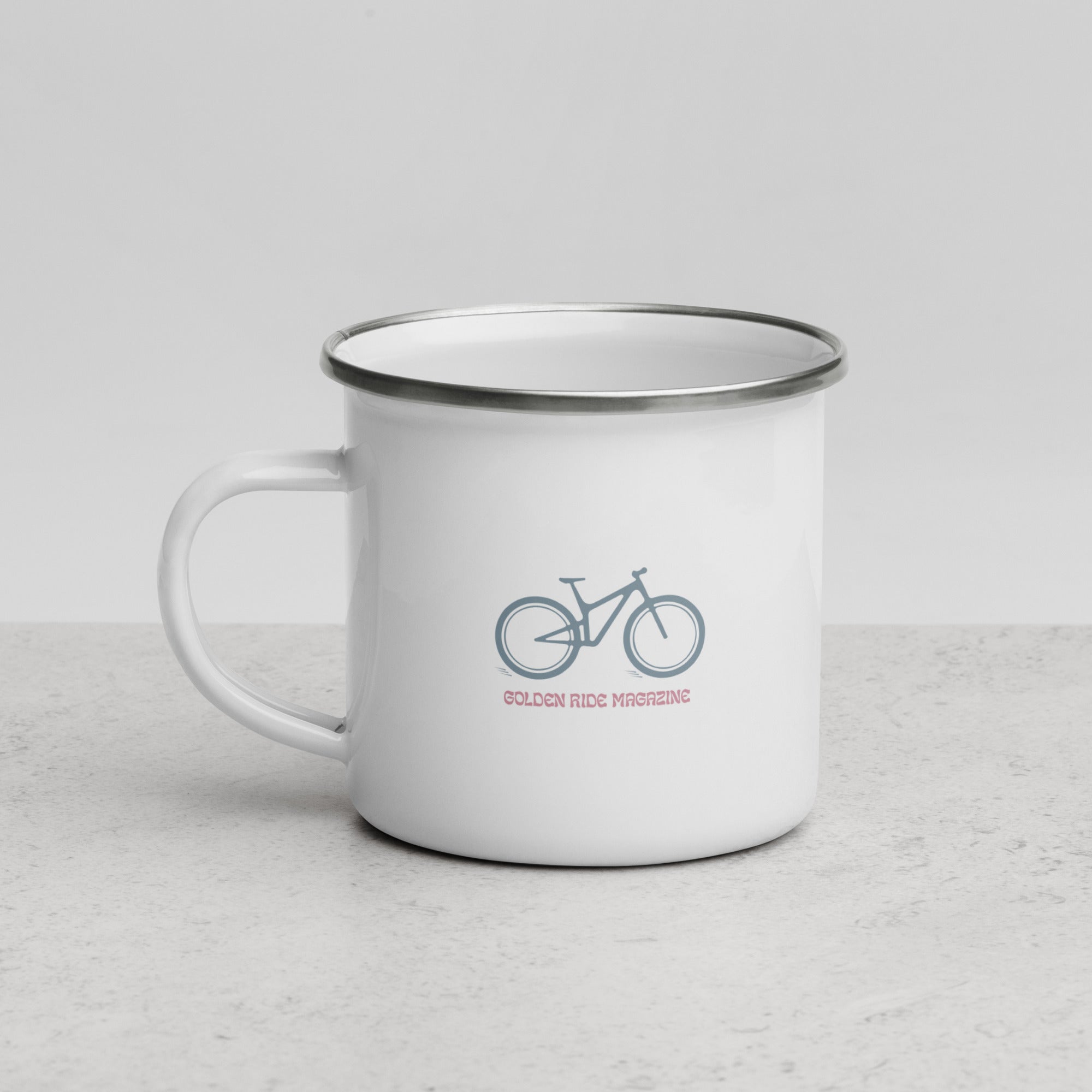 Enamel mug "Free Ride"