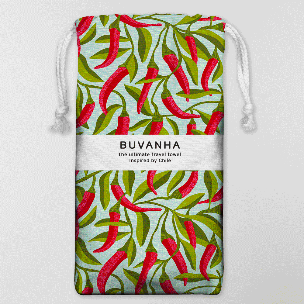 Travel Towel "Chile" 200 x 90 cm