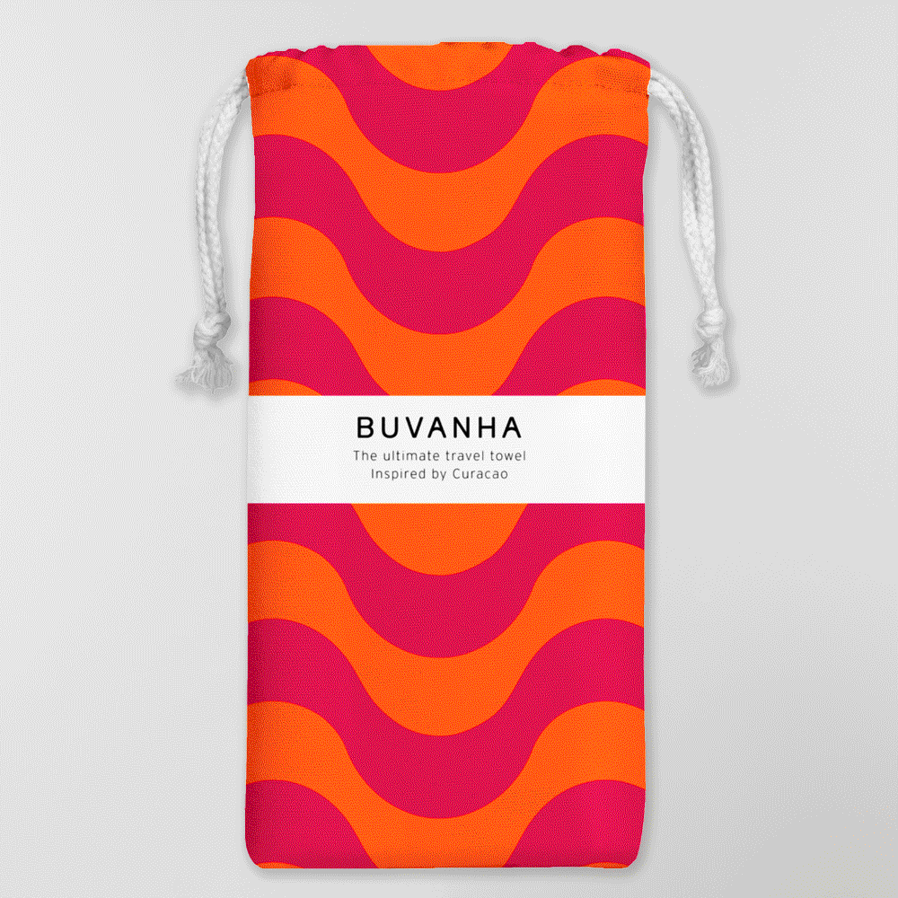 Travel Towel "Curacao 01" 200 x 90 cm