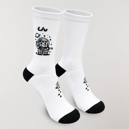 Cosmic Lucky Cat Limited Edition Cycling Socks