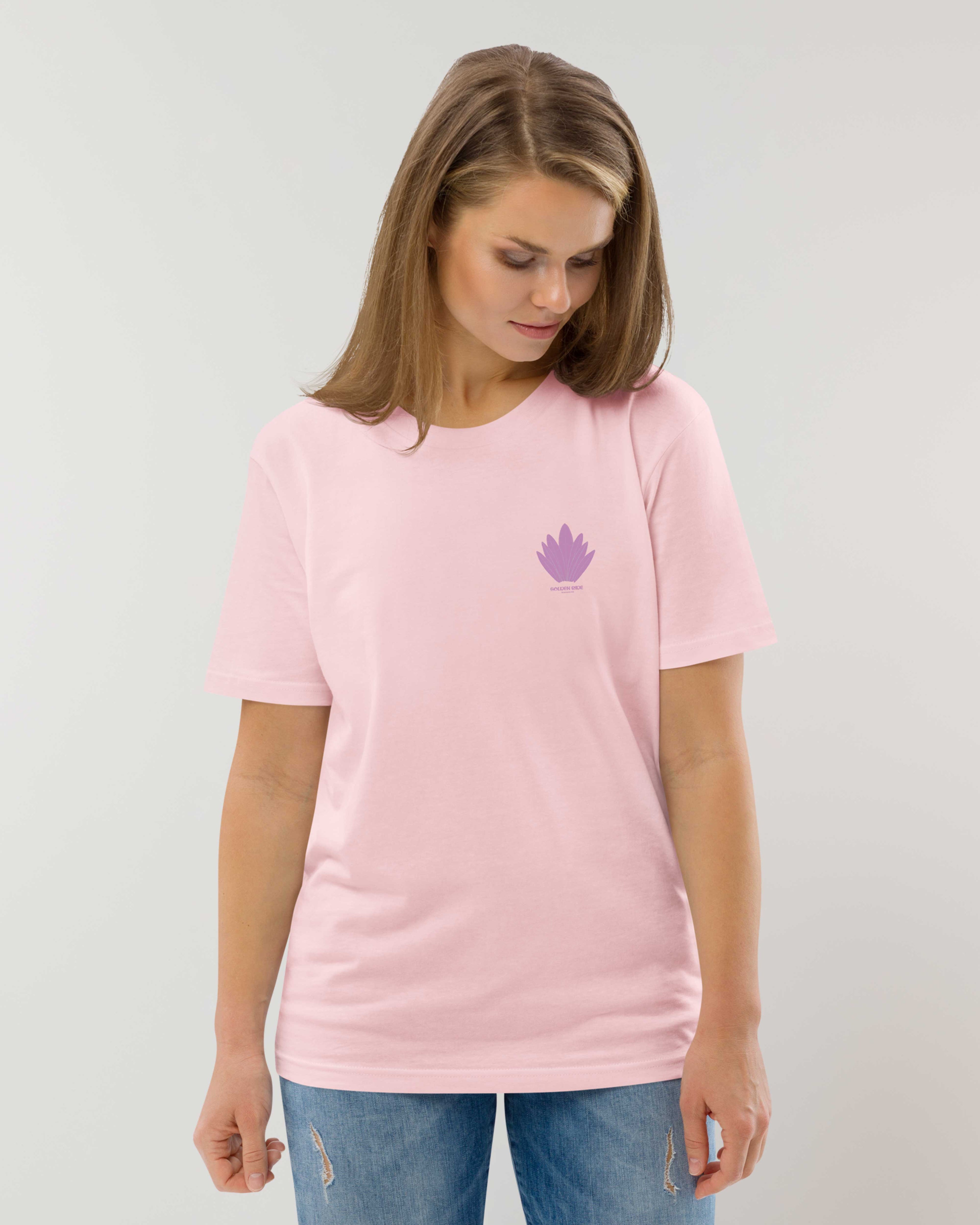 T-shirt &quot;New Shapes of Love&quot; Peach