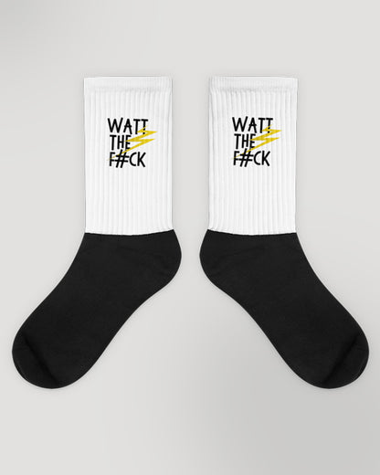 WATT" socks