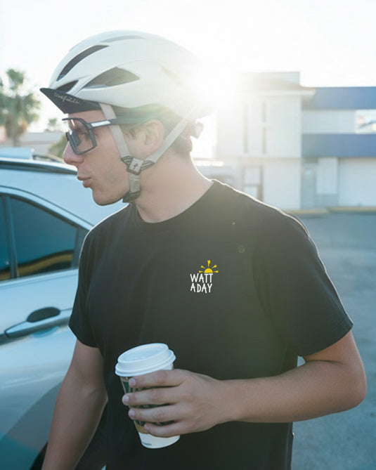 T-Shirt "Watt A Day" Black