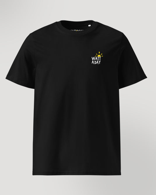 T-Shirt "Watt a Day" Black