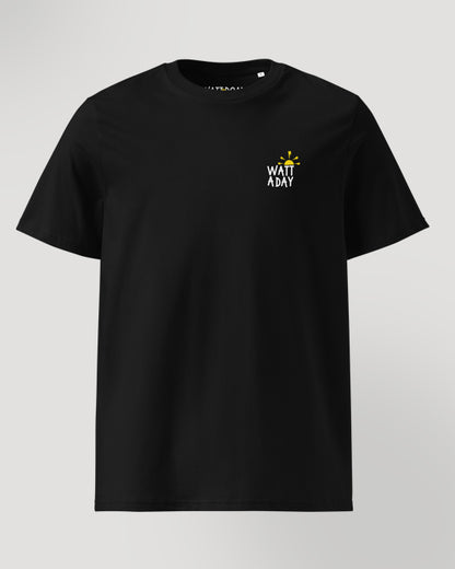 T-Shirt "Watt A Day" Black