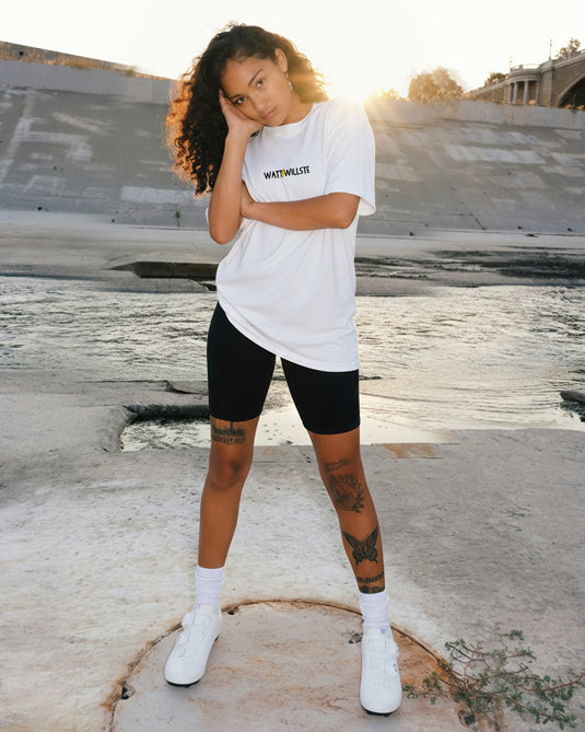 T-shirt "Watt Willste???" White