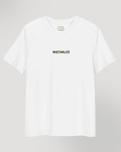 T-shirt "Watt Willste???" White