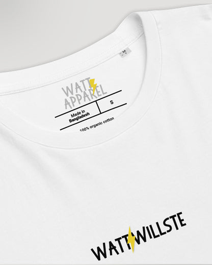 T-shirt "Watt Willste???" White
