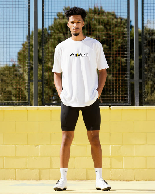 T-shirt "Watt Willste???" White