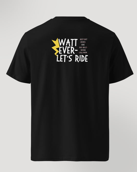 T-Shirt "Watt Ever" Black