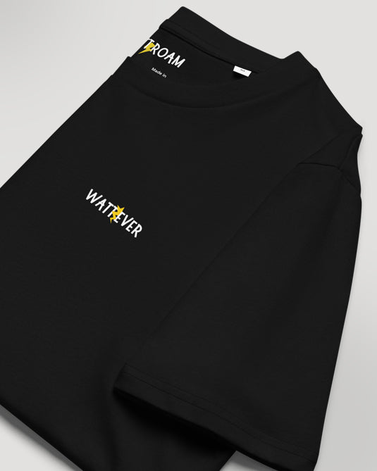 T-Shirt "Watt Ever" Black