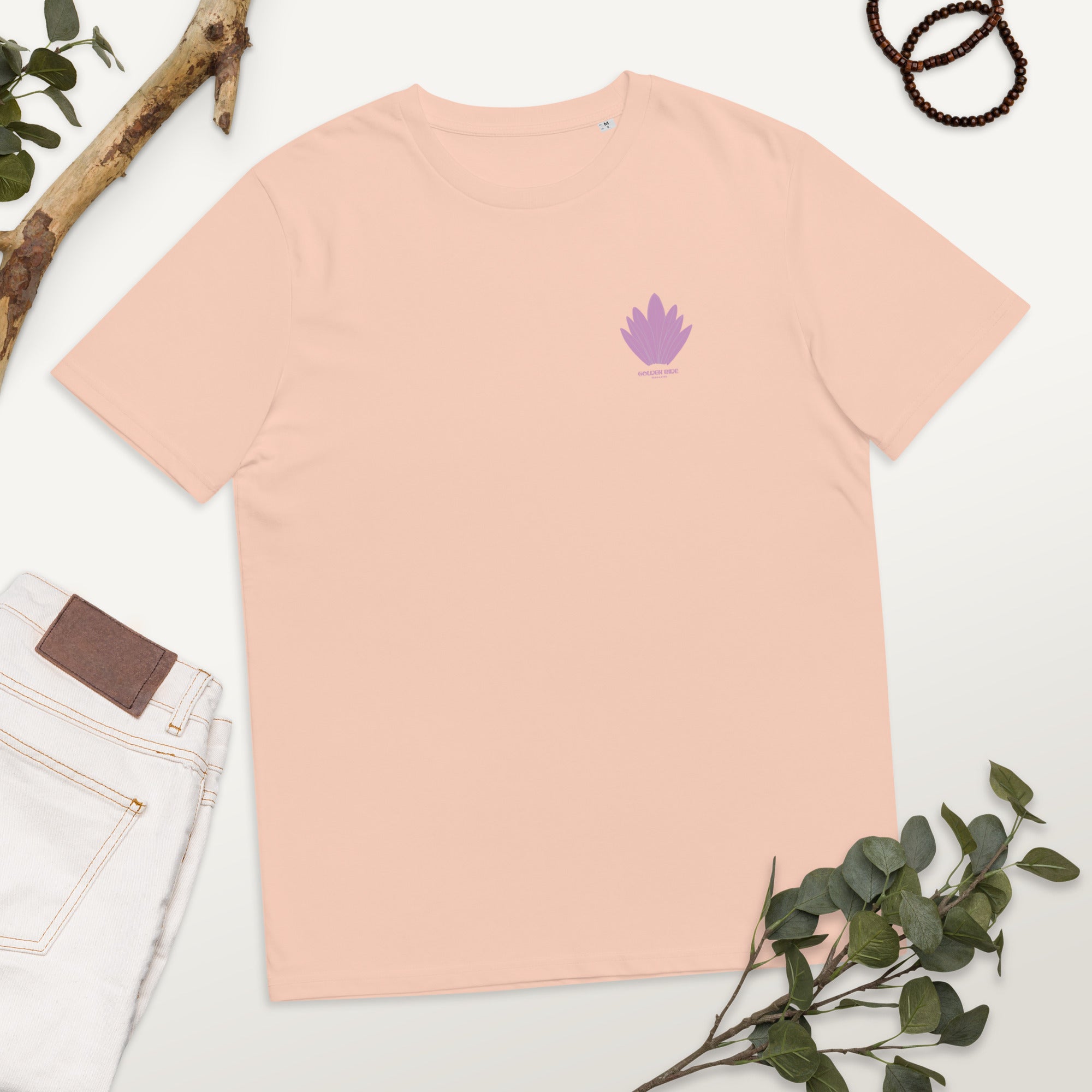 T-Shirt &quot;New Shapes of Love&quot; Peach