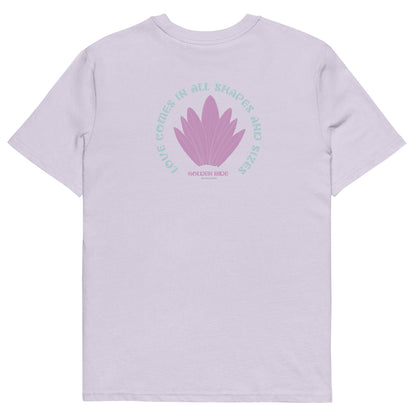 T-shirt &quot;New Shapes of Love&quot; Peach